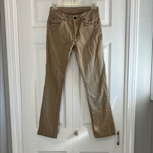 7 For All Mankind Kids Tan Jeans
